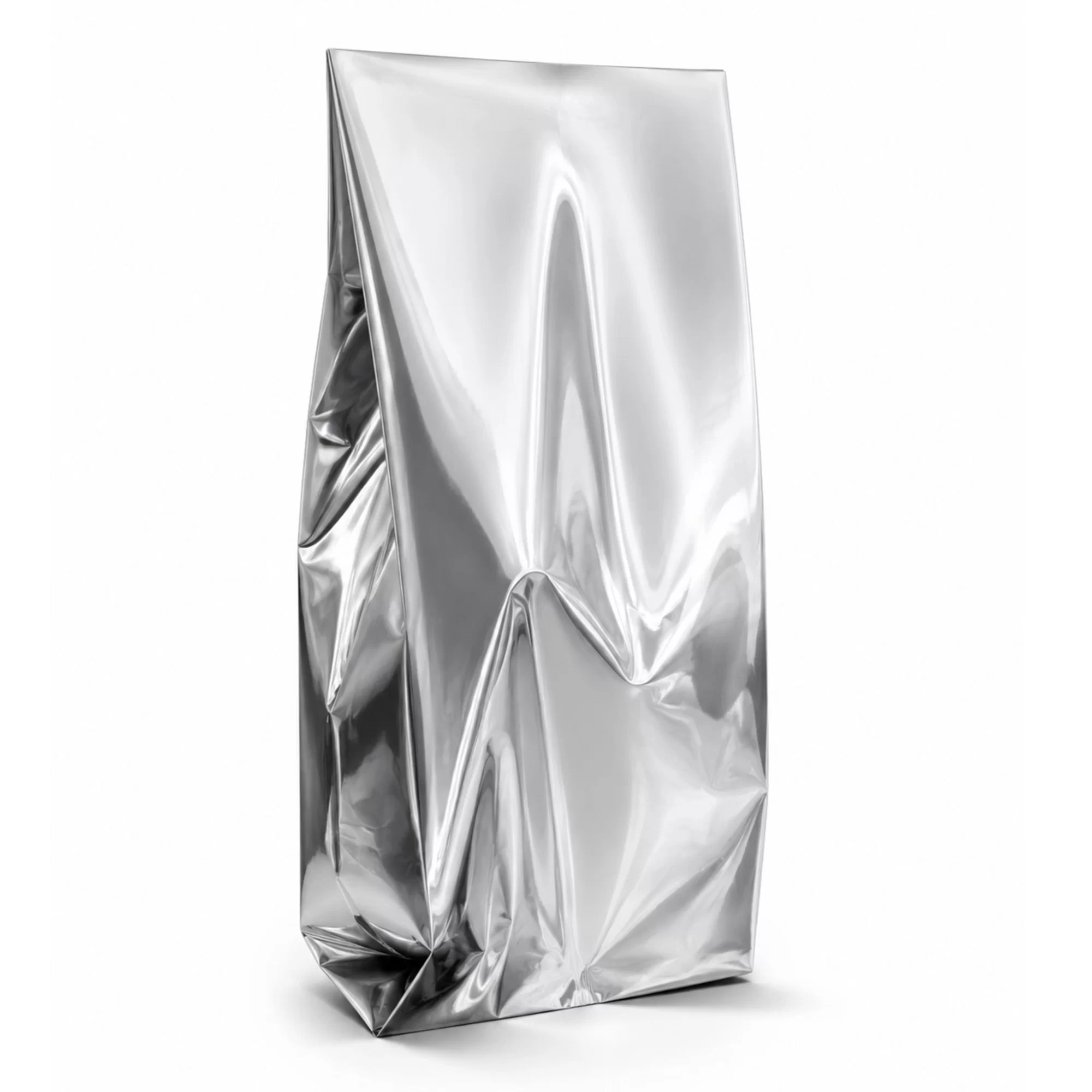Bolsa metalizada para café Plateada 250 g Sin válvula Millar