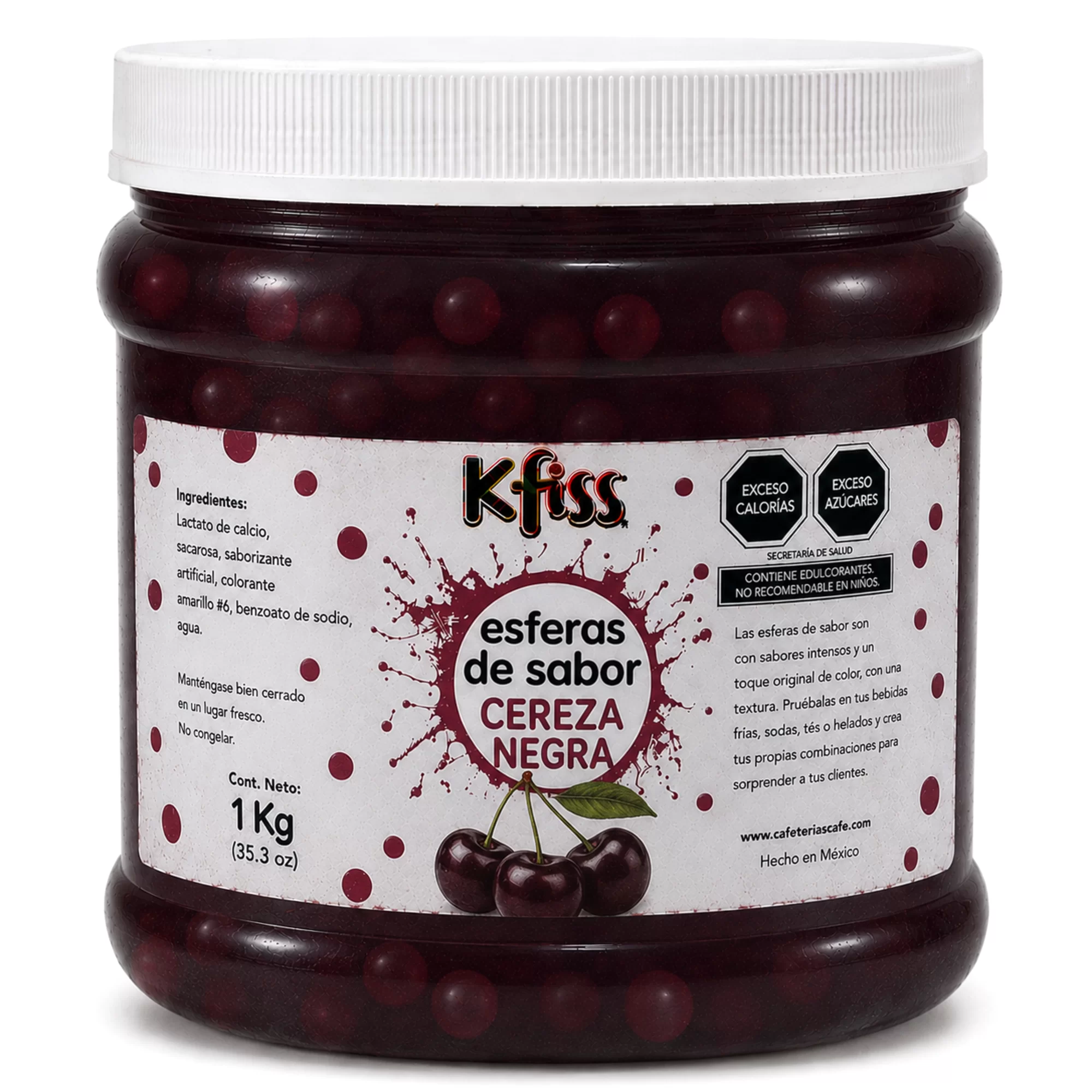 Esferas Kfiss Cereza Negra 1kg