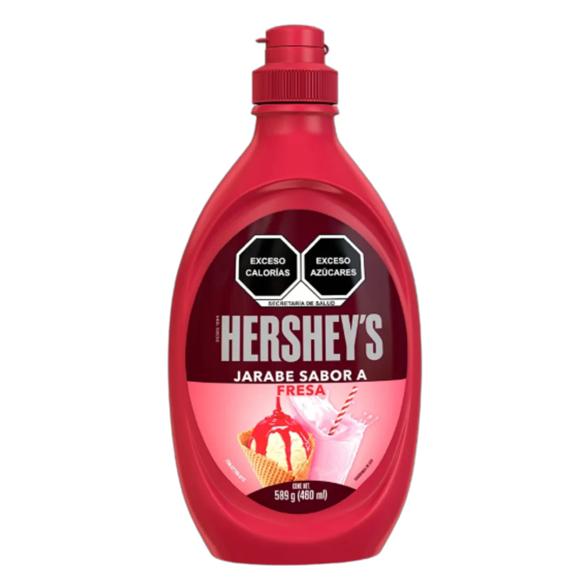 Jarabe Hersheys Fresa 589 g