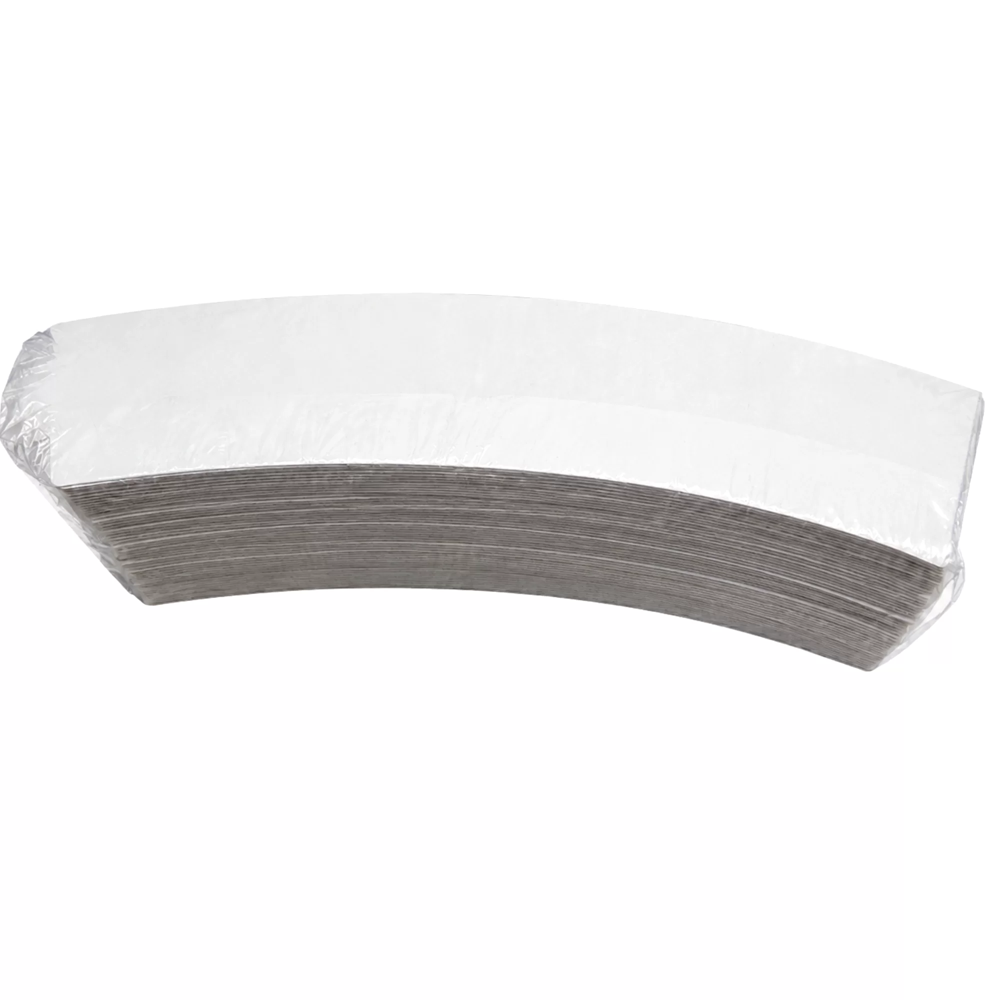 Fajilla aislante. Manga para vaso. Color Blanco. 50 Piezas