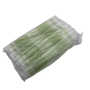 Popote Refresquero con aditivo pro-degradante Estuchado Individual 100 piezas