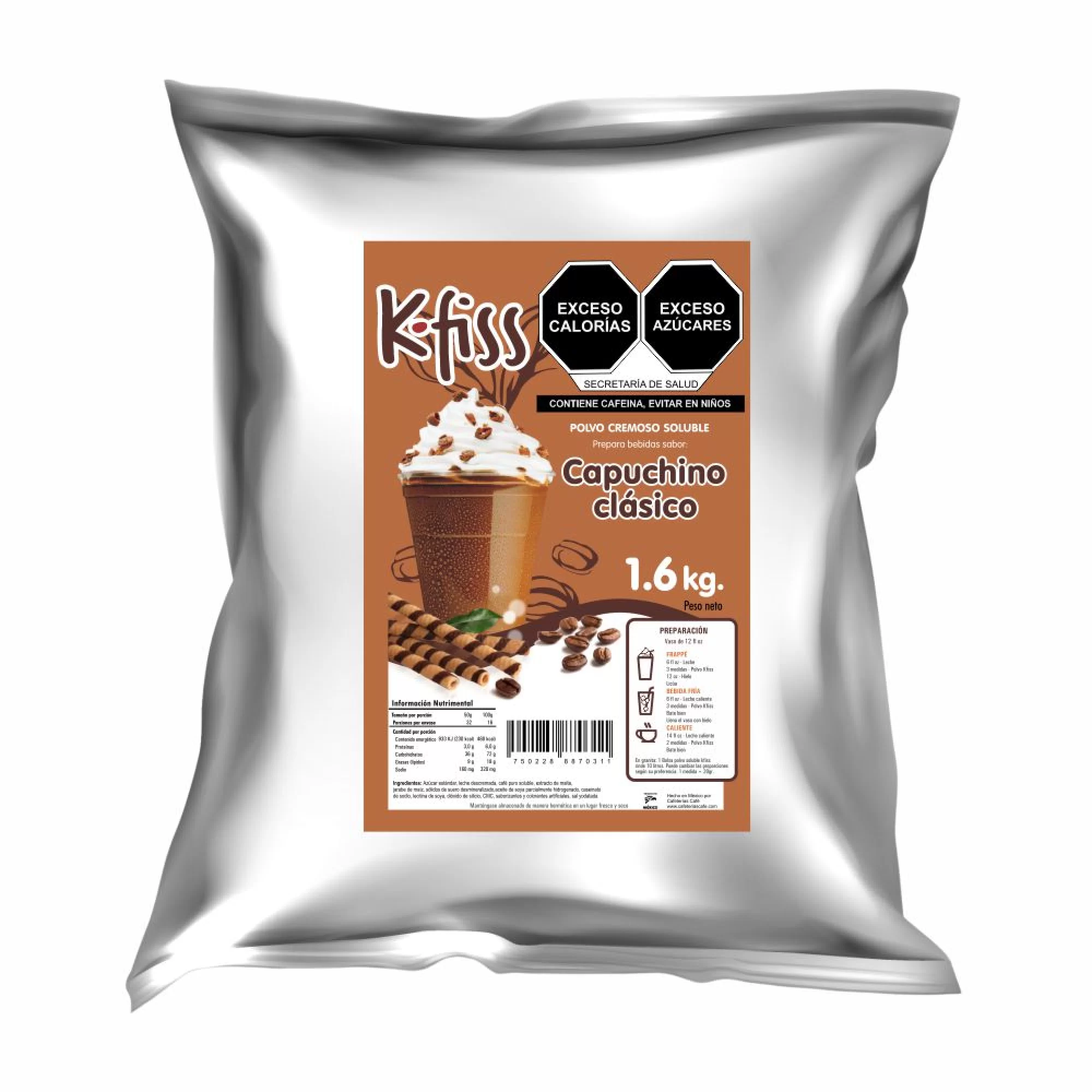 Kfiss Capuchino Clásico 1.6 kg