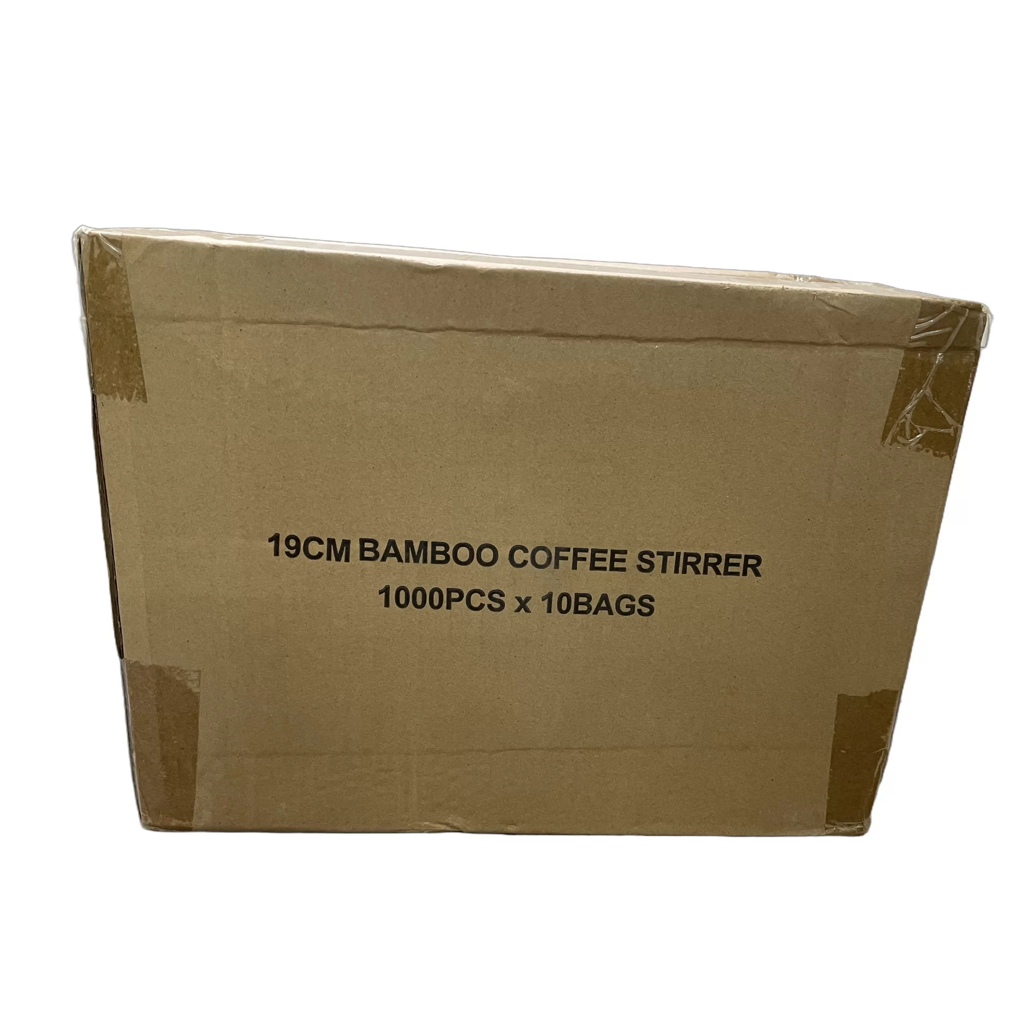 Agitador de bambú para bebidas. 19cm. 10000 piezas