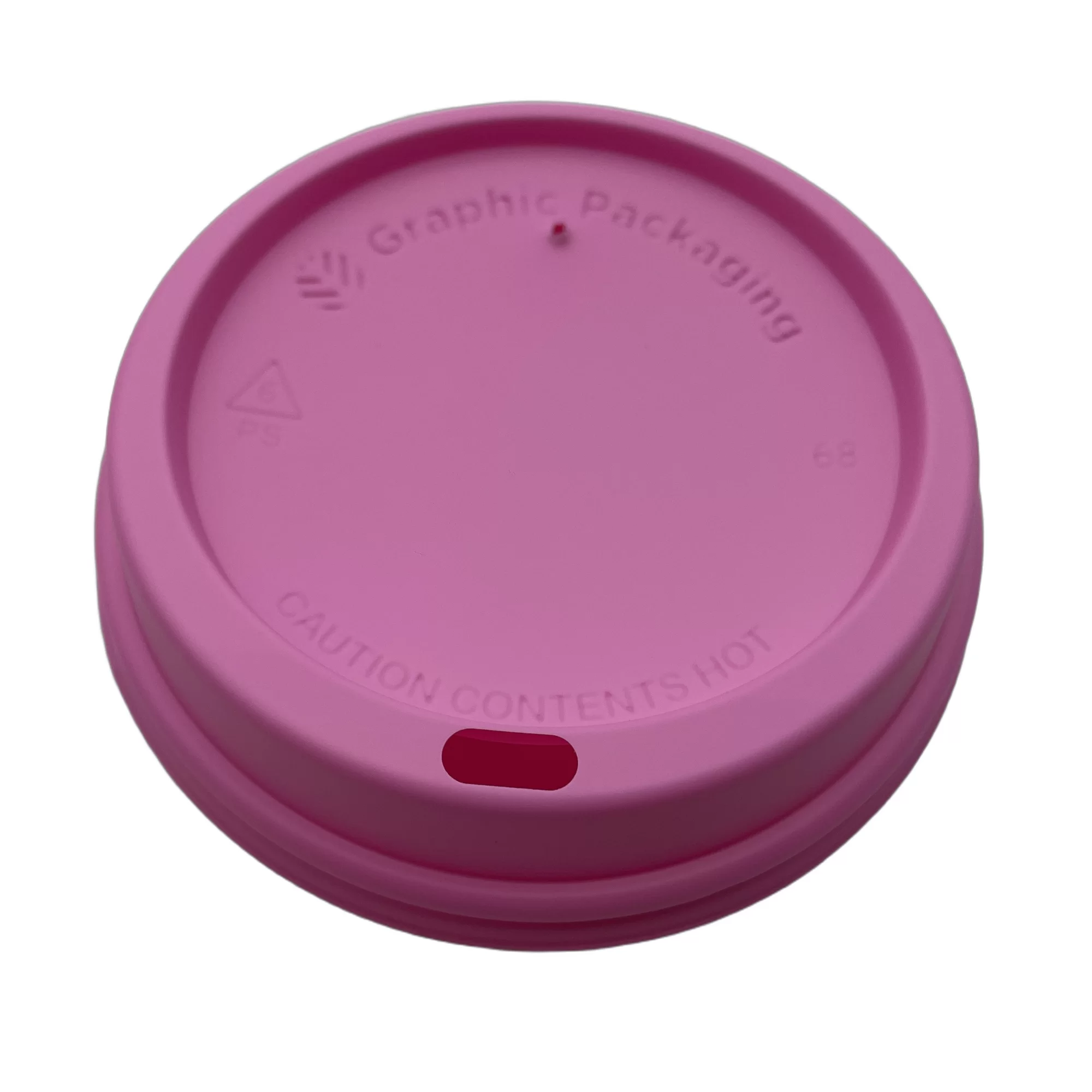 Tapa viajera Rosada para vaso de 12, 16 y 20 oz. 100 unidades