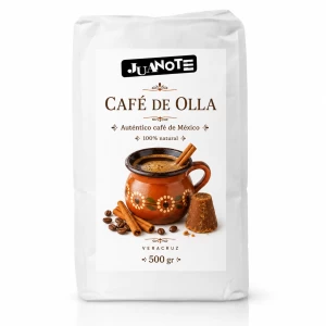 Cafe de Olla. Auténtico café de México. 100% natural 500gr