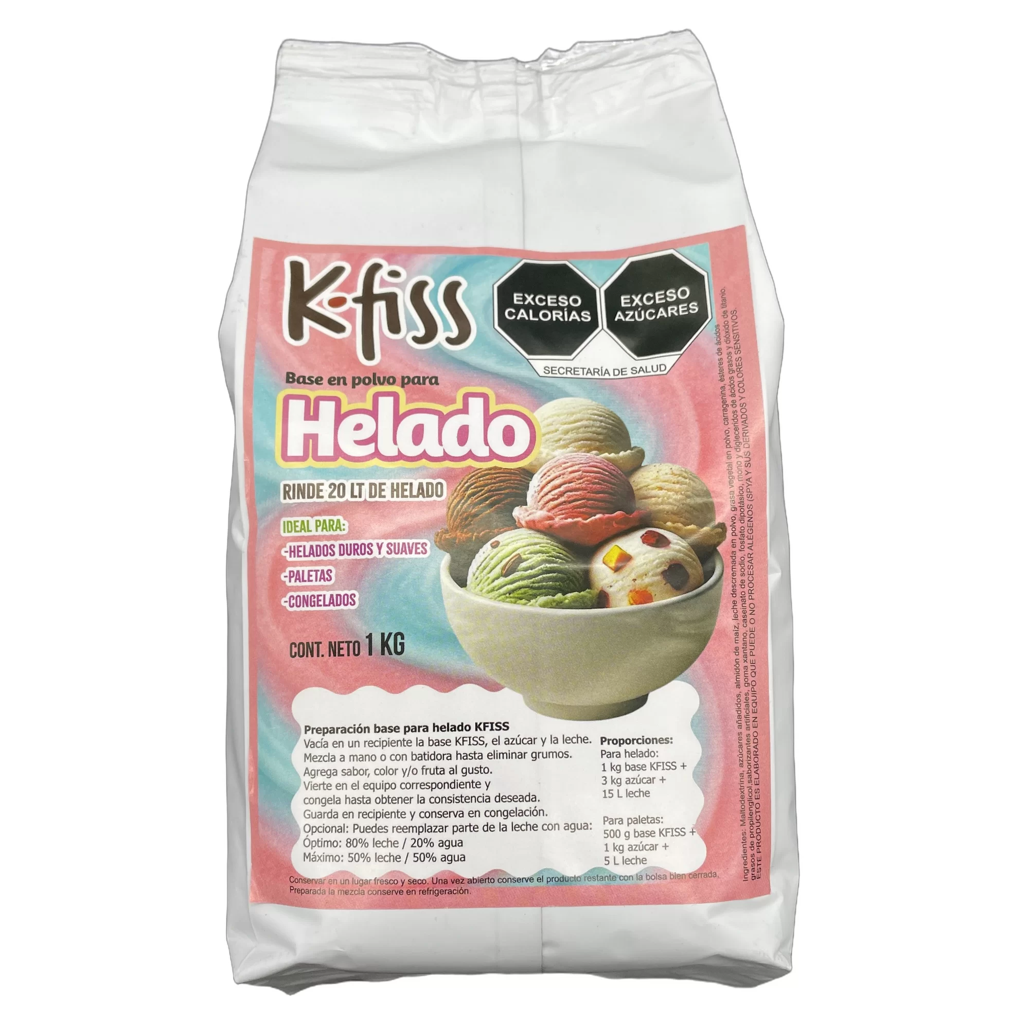 Base Cremosa para Helado 1 kg