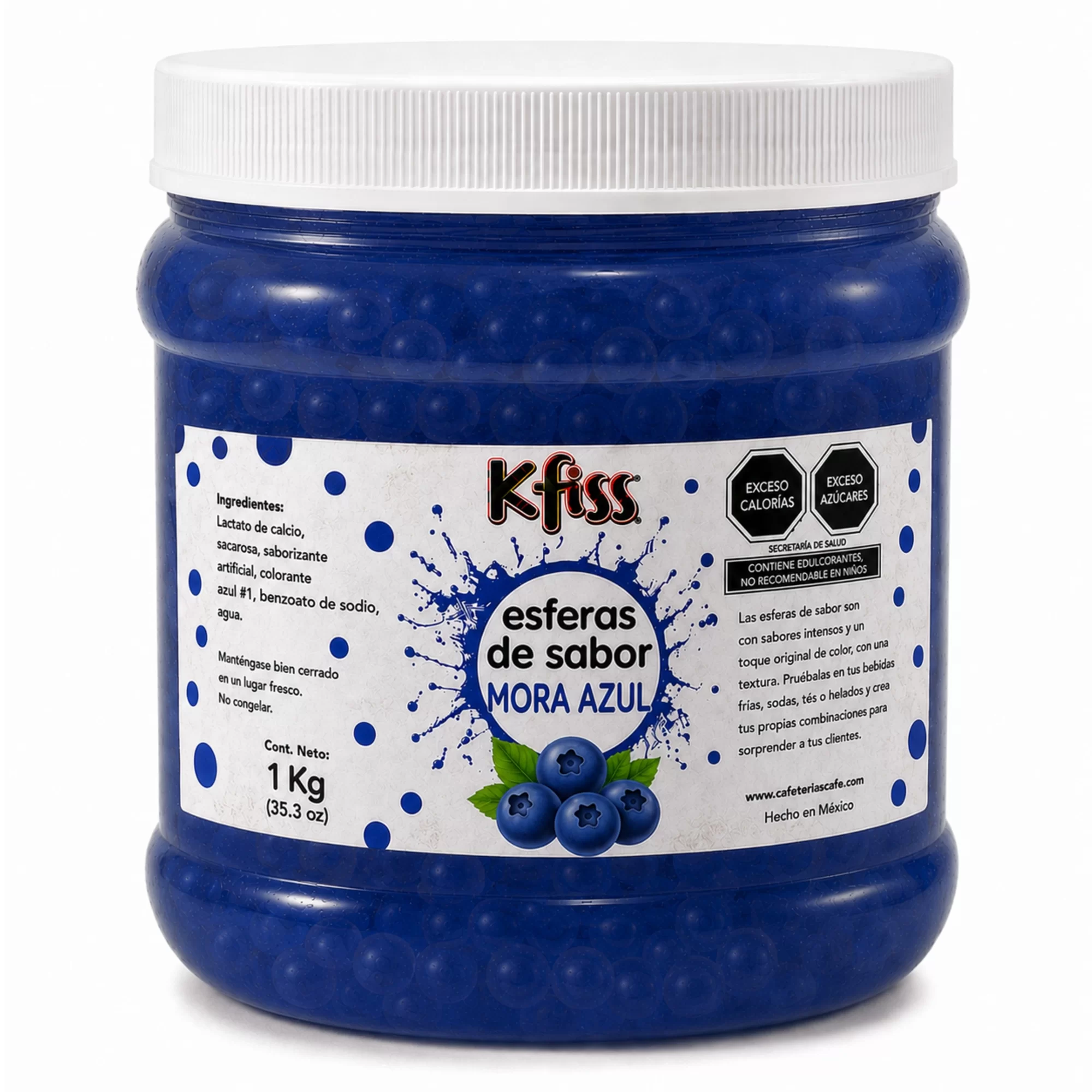 Esferas Kfiss Mora Azul 1kg